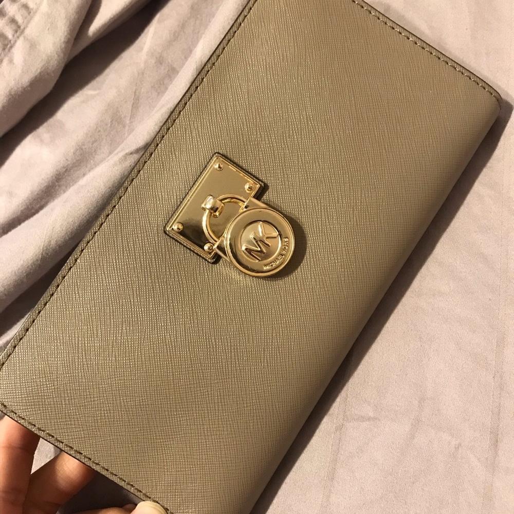Michael Kors leather wallet